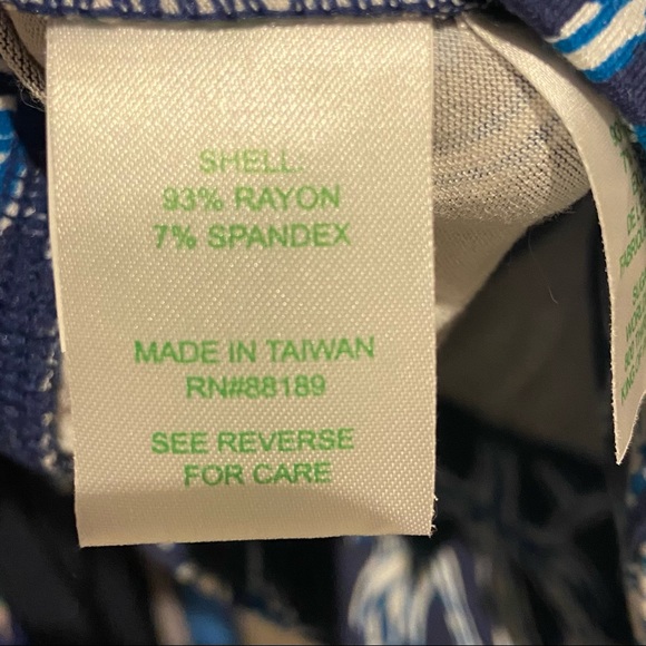 *SOLD**Lilly Pulitzer Loralee pants, Medium - Picture 6 of 6